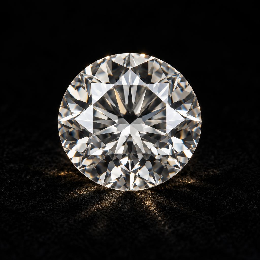 Round brilliant diamond
